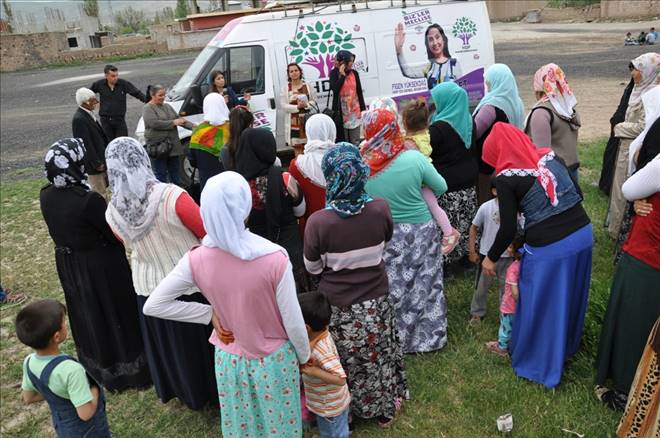 HDP?li kadınlar seçimin son gününe kadar çalışacak