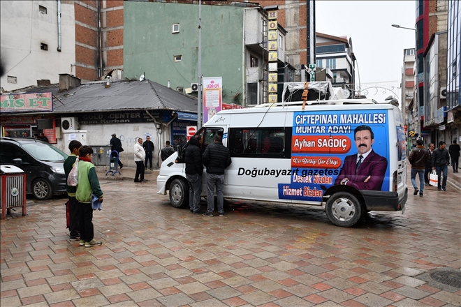 AYHAN SAĞDIÇ MUHTAR ADAYLIĞIYLA SEÇİM YARIŞINA RENK KATTI