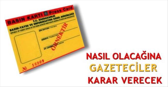 SARI ?basın kartı´ yönetmeliğinin iptali için dava açıldı 