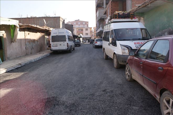 ASFALTLAMA ve ÇEVRE DÜZENLEME ÇALIŞMALARI DEVAM EDİYOR.