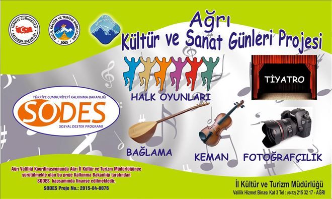 Ağrı Kültür ve Sanat Günleri Projesi