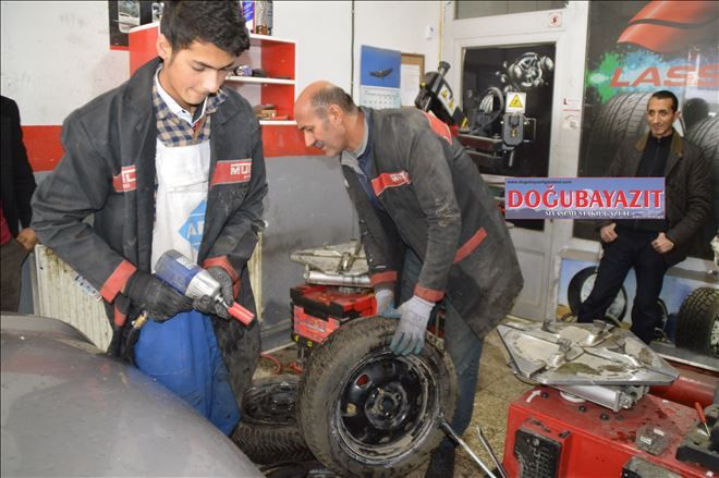 Zorunlu kış lastiği uygulaması başladı