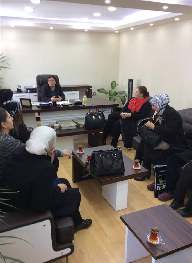 BAZİD UMUT MELEKLERİ AĞRI BELEDİYE EŞ BAŞKANINI ZİYARET ETTİ