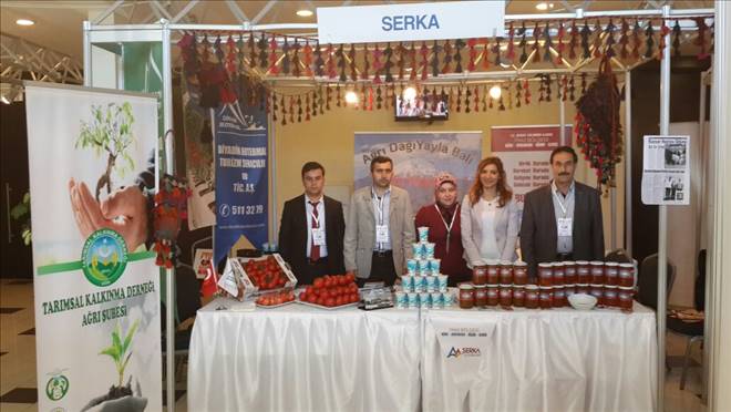 SERKA, Ağrılı Çiftçilerle Uluslararası Kongrede