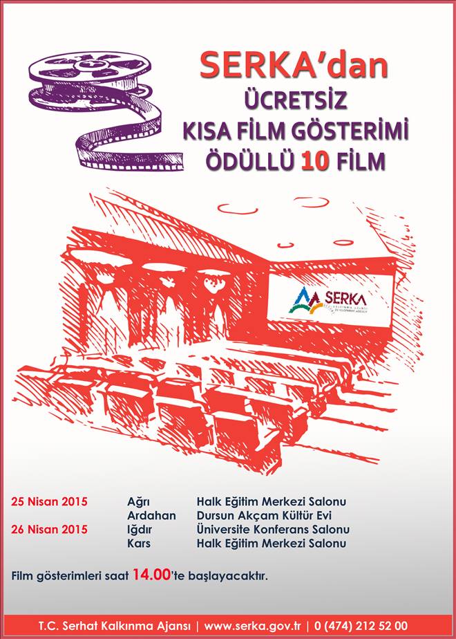 SERKA, ödüllü filmleri sinemaseverlerle buluşturacak 