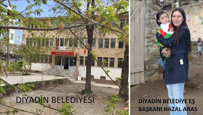 DİYADİN BELEDİYESİ (ŞAREDARİ) YENİLENİYOR