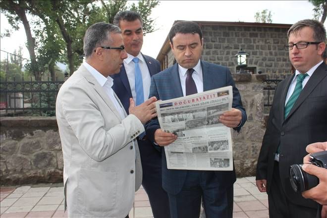 Ağrı Valisi Musa IŞIN: ?İshakpaşa Yolunu Karayolları Asfaltladı?