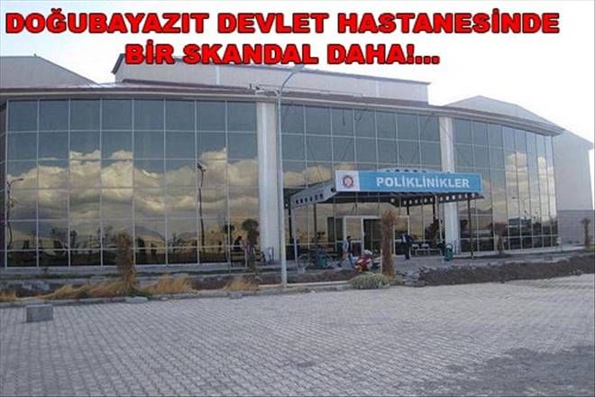 DOĞUBAYAZIT DEVLET HASTANESİNİN OTOMASYON SİSTEMİ ÇÖKTÜ?