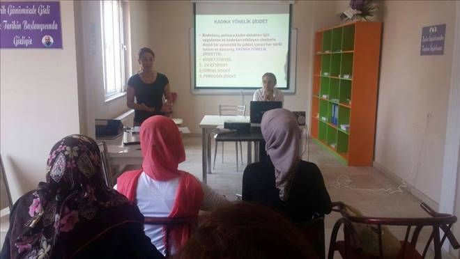 Doğubayazıt Kadın Merkezinde Şiddet gören kadınlara ?Psikolojik Destek ? eğitimi verildi