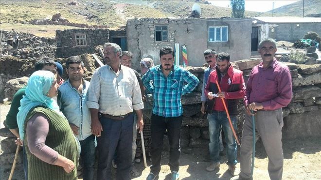 DEPREM DOĞUBAYAZIT´A BAĞLI BAZI KÖYLERDE MADDİ HASAR OLUŞTURDU