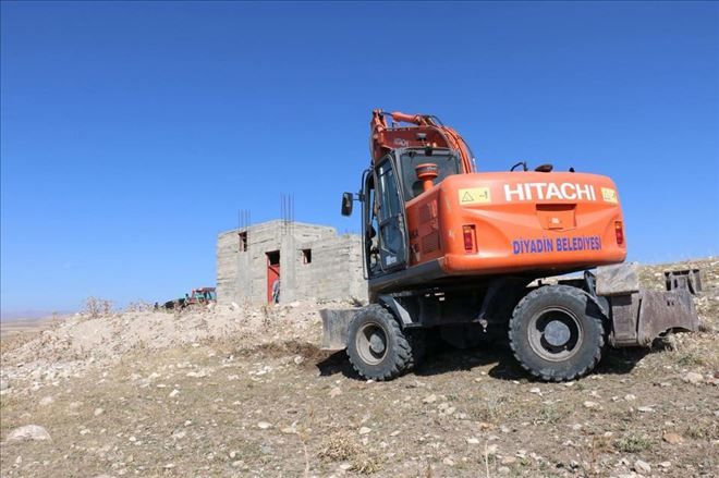 Diyadin Belediyesi´nin Halka Hizmet Çalışmaları Devam Ediyor 