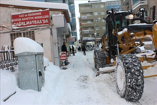 Doğubayazıt Belediyesinin Karla İmtihanı