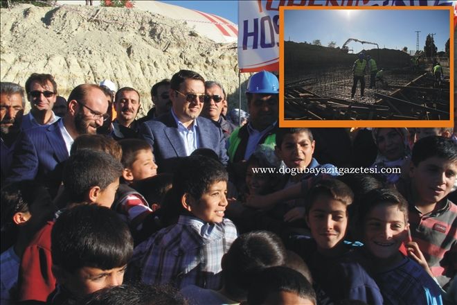 AĞRI´DA TEMEL ATMA TÖRENİ?