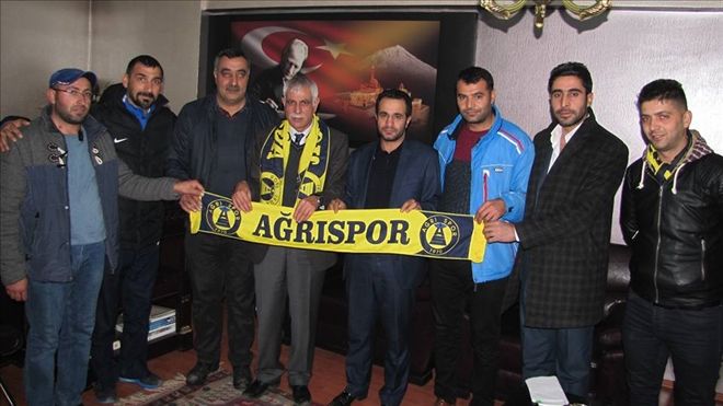 AĞRI SPOR´DAN GAZETECİLER CEMİYETİNE ZİYARET