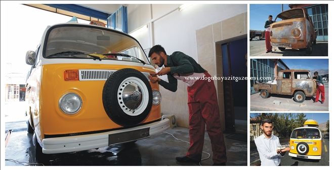ÜNİVERSİTE ÖĞRENCİSİ GENCİN NOSTALJİK ARAÇ SEVDASI?