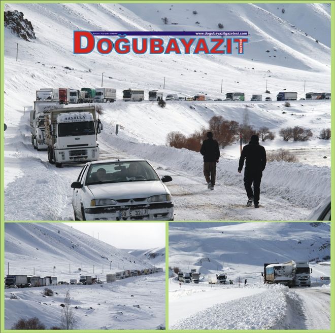AĞRI-VAN KARAYOLU ULAŞIMA KAPANDI...