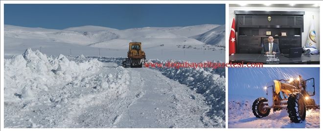 AĞRI İL ÖZEL İDARESİNİN KAPANIN KÖY YOLLARINI AÇMA SEFERBERLİĞİ?