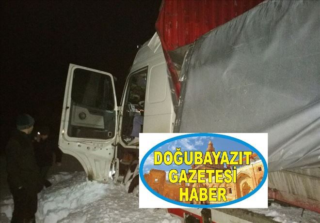 ŞOFÖR DONMAK ÜZEREYKEN KURTULDU