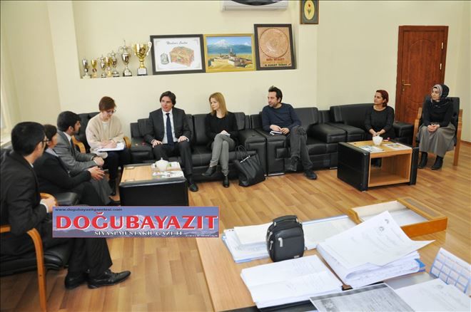 AB HEYETİNDEN DOĞUBAYAZIT BELEDİYESİNE ZİYARET