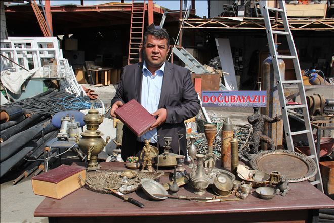 HURDALAR ARASINDA ANTİKA EŞYA ÇIKIYOR