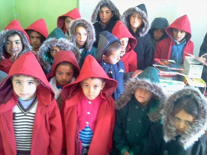 5 BİN ÖĞRENCİYE YARDIM TOPLADI