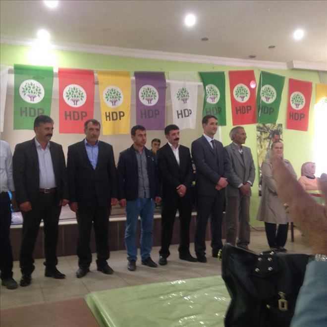 HDP DOĞUBAYAZIT İLÇE ÖRGÜTÜNÜN 2.OLAĞANÜSTÜ KONGRESİ YAPILDI