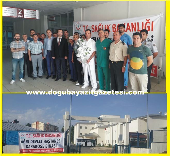 AĞRI ASKERİ HASTANESİ DEVR ETTİ