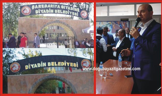 İÇİŞLERİ BAKANI SOYLU: ?KÜRTÇE TABELA TEKRAR ASILACAK
