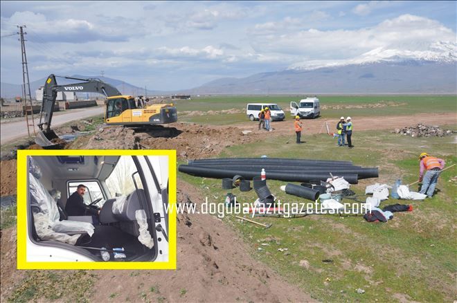 DOĞUBAYAZIT´TA DEV PROJELİ KANALİZASYON PROJESİ