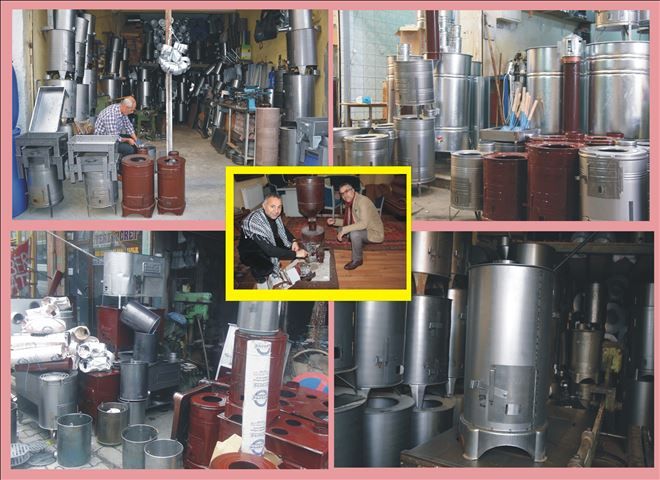 ÖZEL ÜRETİLEN FINDIK KABUĞU SOBALARI DOĞUBAYAZIT´TA REVAÇTA
