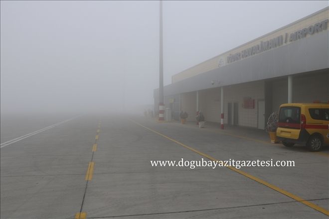 Iğdır´da hava ulaşımına sis engeli?