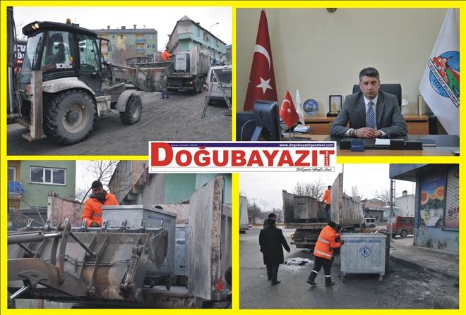 DOĞUBAYAZIT BELEDİYE BAŞKAN VEKİLİ AKHAN´IN TALİMATI İLE ÇALIŞMALAR BAŞLADI?