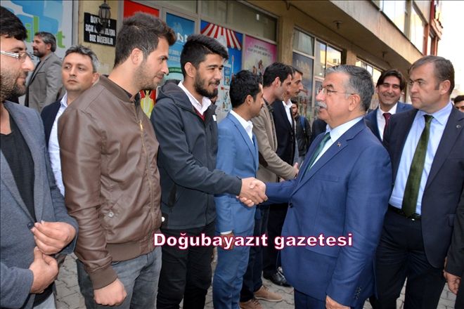 MİLLİ EĞİTİM BAKANI İSMET YILMAZ AĞRI´DA