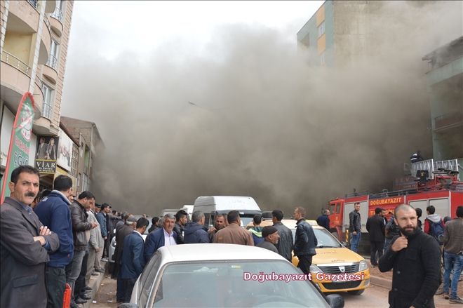 DOĞUBAYAZIT´TA YANGIN?