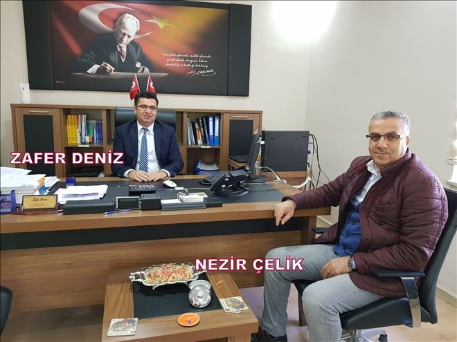 DOĞUBAYAZIT YENİ VERGİ DAİRESİ MÜDÜRÜ ZAFER DENİZ, GÖREVE BAŞLADI.