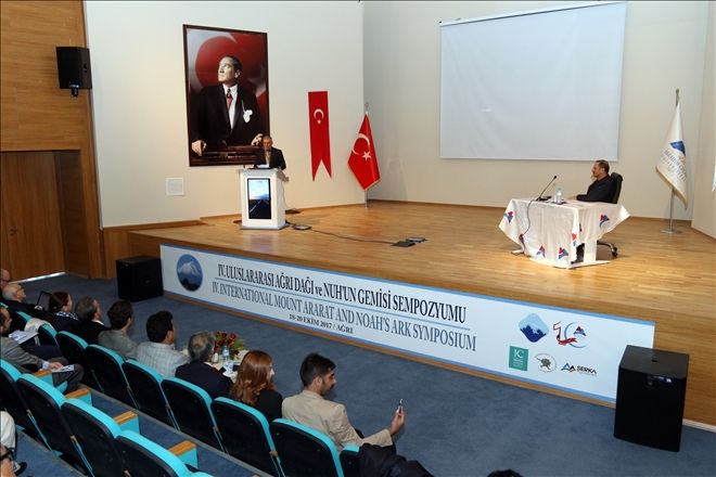 AĞRI´DA DÜZENLENEN ULUSLARARASI AĞRI DAĞI VE NUH´UN GEMİSİ SEMPOZYUMUNA İLGİ OLMAYINCA.