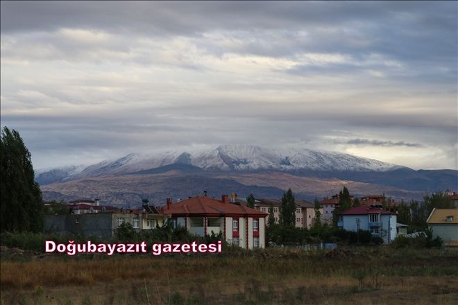 EKİM AYININ DÖRDÜNCÜ GÜNÜNDE ÜLKENİN EN YÜKSEK ÇATISI OLAN AĞRI DAĞINA KAR YAĞDI?