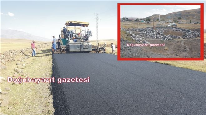 DOĞUBAYAZIT´TA ASFALTLAMA ÇALIŞMALARI VE SARIBABA TÜRBESİ YAPILIYOR?