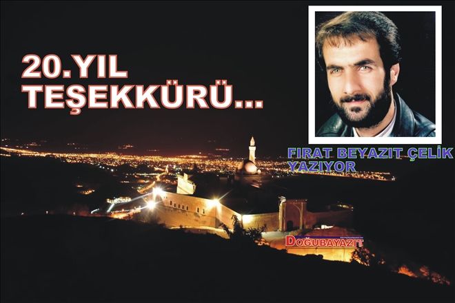 20.YIL TEŞEKKÜRÜ?