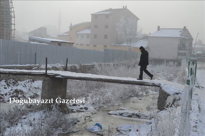 AĞRI´DA SOĞUK HAVA VE SİS