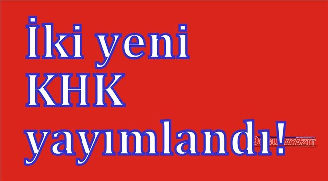 YENİ KHKLARA GÖRE, BİNLERCE PERSONEL İHRAÇ EDİLDİ, HÜKÜMLÜLERE YENİ TİP KIYAFET VE TAŞERON İŞÇİ DÜZENLEMESİ?