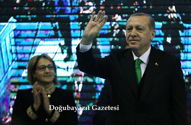 CUMHURBAŞKANI RECEP TAYYİP ERDOĞAN AĞRI´DA
