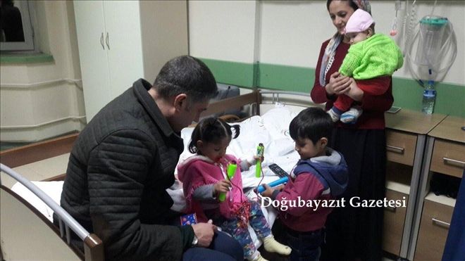 KAYMAKAM´DAN HASTANE ZİYARETİ?