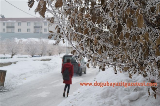 AĞRI´DA ÇETİN KIŞ KİMİNE ÇİLE KİMİNE EĞLENCE?