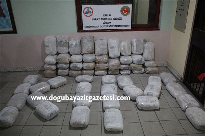 DOĞUBAYAZIT´TA YARIM TON EROİN YAKALANDI?