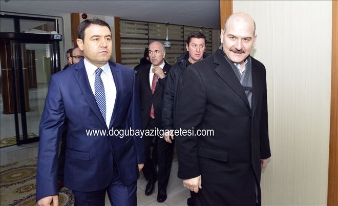 İÇİŞLERİ BAKANI SÜLEYMAN SOYLU AĞRI´DA?