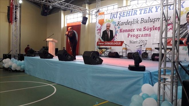 DOĞUBAYAZIT´TA İKİ ŞEHİR TEK YÜREK KONSERİ...