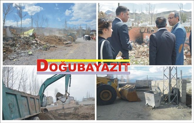 DERE ISLAH VE ŞEHİR MEZARLIĞI ÇALIŞMALARINA BAŞLANDI?