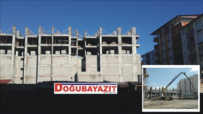 DOĞUBAYAZIT´TA İNŞAAT SEZONU CANLANDI?