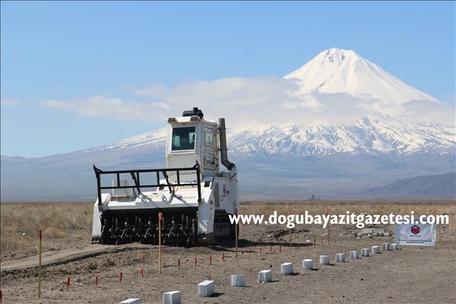 AĞRI DAĞININ DOĞU SINIRINDAKİ MAYINLAR TEMİZLENİYOR?